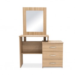 Vanitio Dressing table MDF Brownwood lite