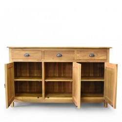 Riau Buffet Sideboard 3 Doors & 3 Drawers Teak