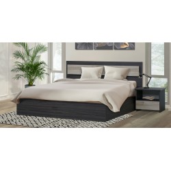 Florence bed 160x200 cm MDF with LED light