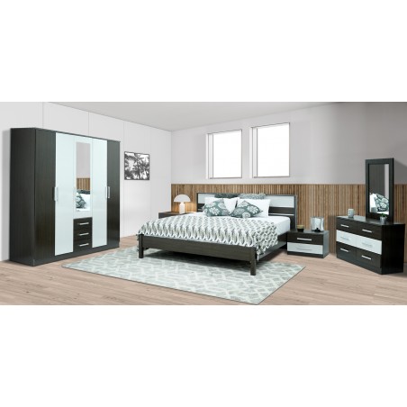 Miami Bedroom Set 180x200 cm Wengue PB