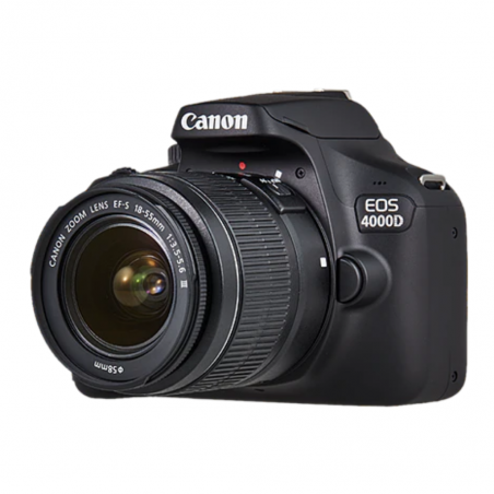 Canon EOS 4000D + Lens 18-55, 460estore