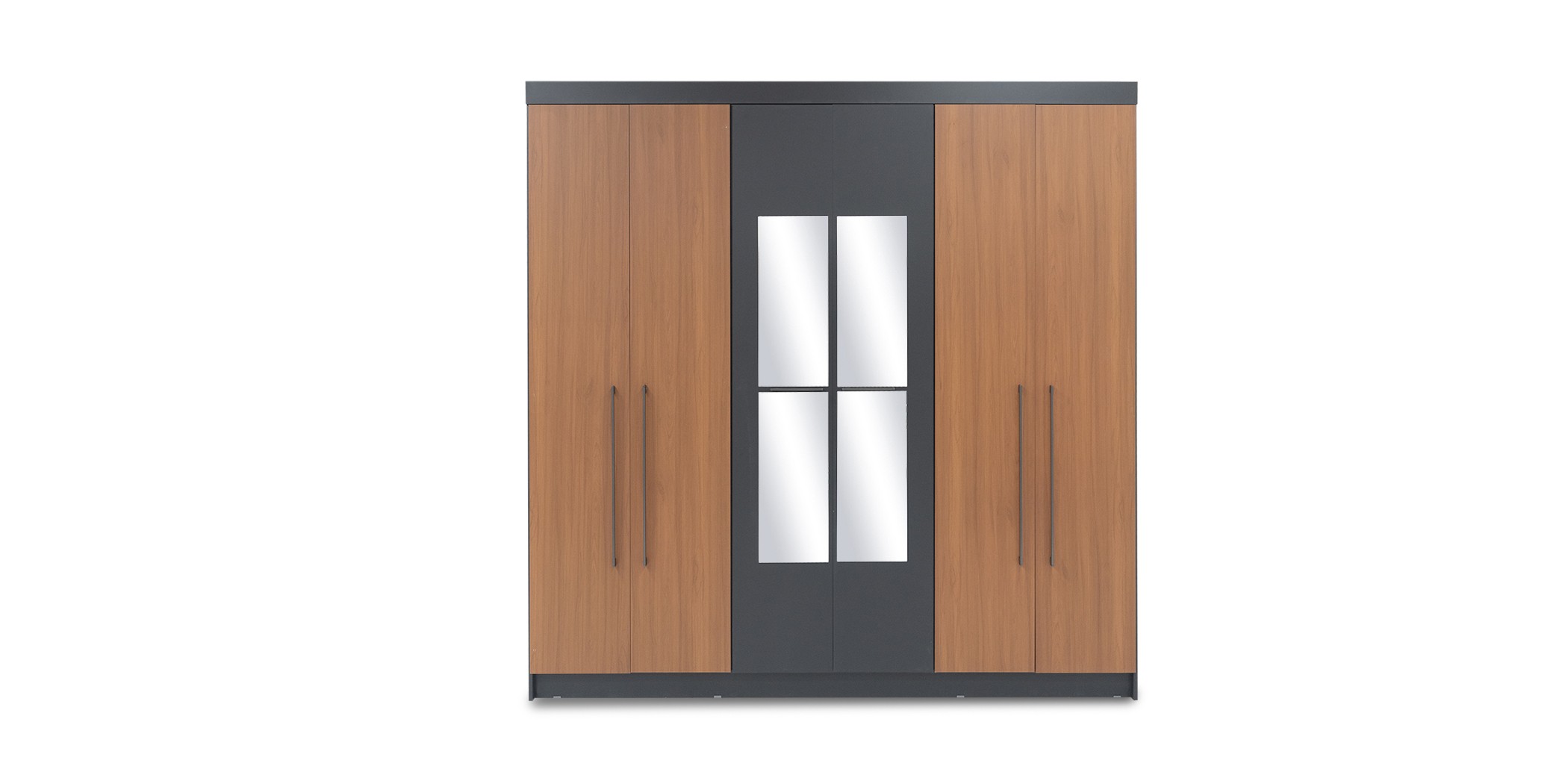 Fabiana Bedroom Set 160x200 cm Terracota/Onix