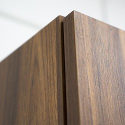 Rotterdam Wardrobe 4 Doors MDF Applewood