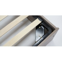 Colton Bed 150x190 cm MDF Arom