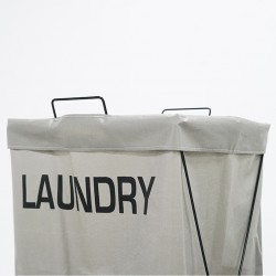 Laundry Basket Grey