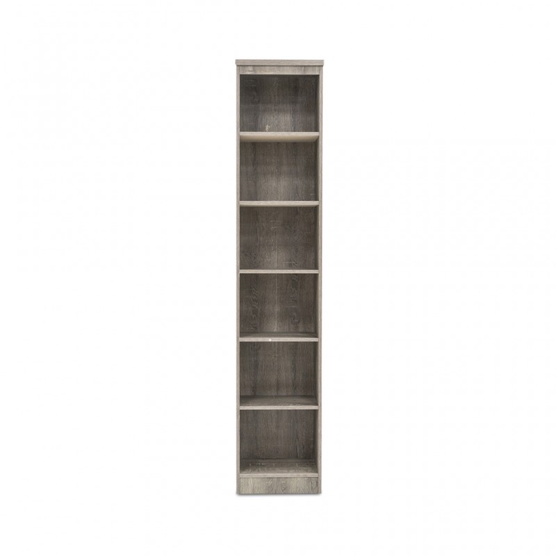 Lily Bookshelf 6 Tiers Oak 40 cm