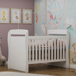 Estrela Cot 130x70 cm White Color