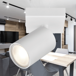 Braytron Beta SRQ1 WHT GU10 IP20 Spotlight Fixture LBRAS-BH04/00810