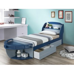 Harby Bed 107x190 cm With Drawers