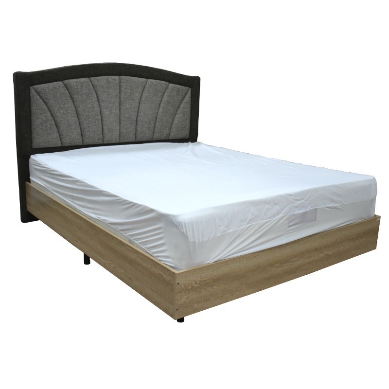 Ravenna Bed 160x200 cm MDF Brown Ravenna Bed 160x200 cm MDF Brown
