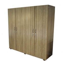 Ravenna Wardrobe 4 Doors Brown