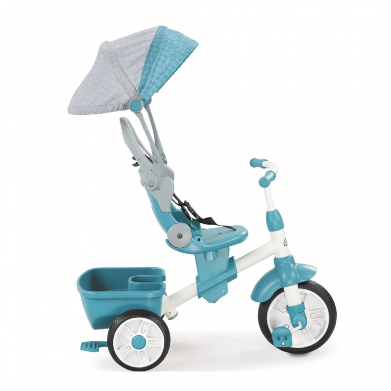 Little Tikes Outdoor Perfect Fit 4-In-1 Trike Teal 638695PC