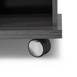 Zoom Low TV Cabinet Grey/Black PB