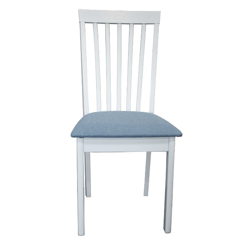 Boris Chair Sky Blue Fabric Seat Boris Chair Sky Blue Fabric Seat