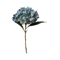 Flower Hydrangea Single Branch Turquoise