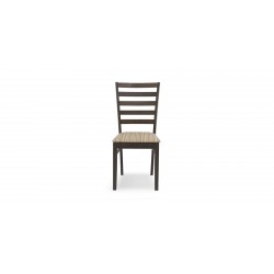 New Ocean Table & 6 chairs Black Cherry Rubberwood