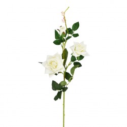 Flower 77 cm white
