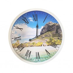 Wall Clock Wooden Frame 40 cm