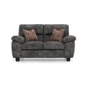 Maurizio 2 Seater Pewter Col Fabric