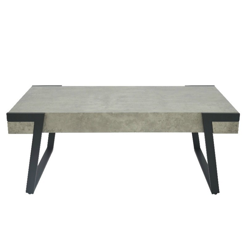 Vetro Coffee Table MDF & Metal Tube