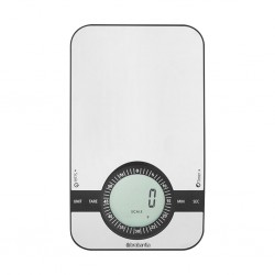 Brabantia 480607 Rectangular Matt Steel Digital Kitchen Scale 5YW "O"