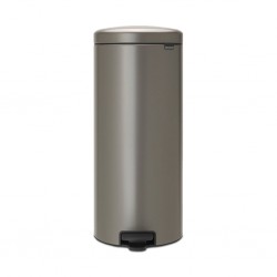 Brabantia 114441 30L Platinum NewIcon Pedal Bin 10YW "O"