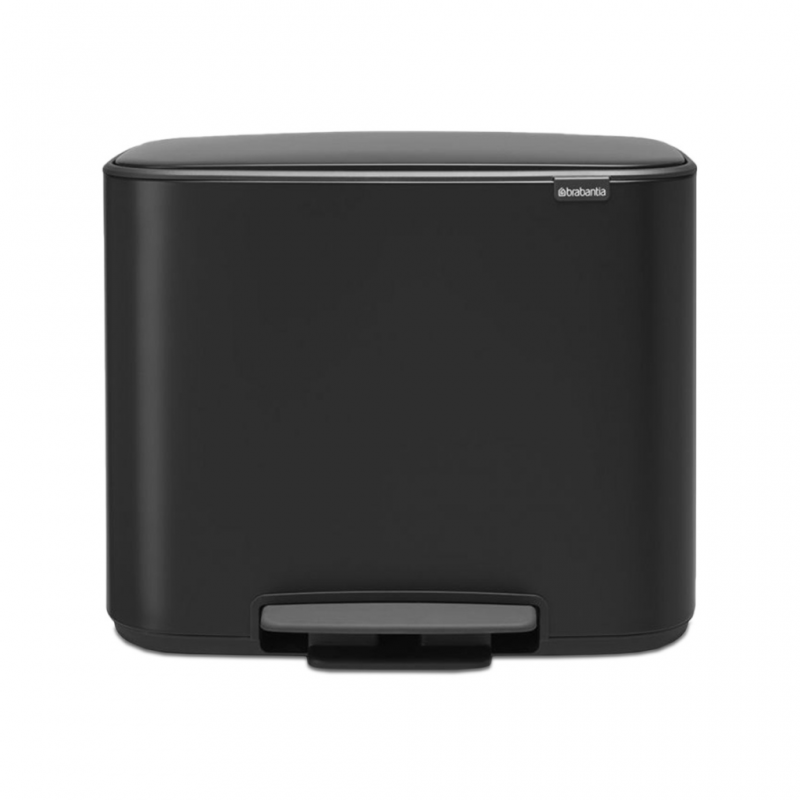 Brabantia 121463 36L Matt Black Bo Pedal Bin 10YW "O"