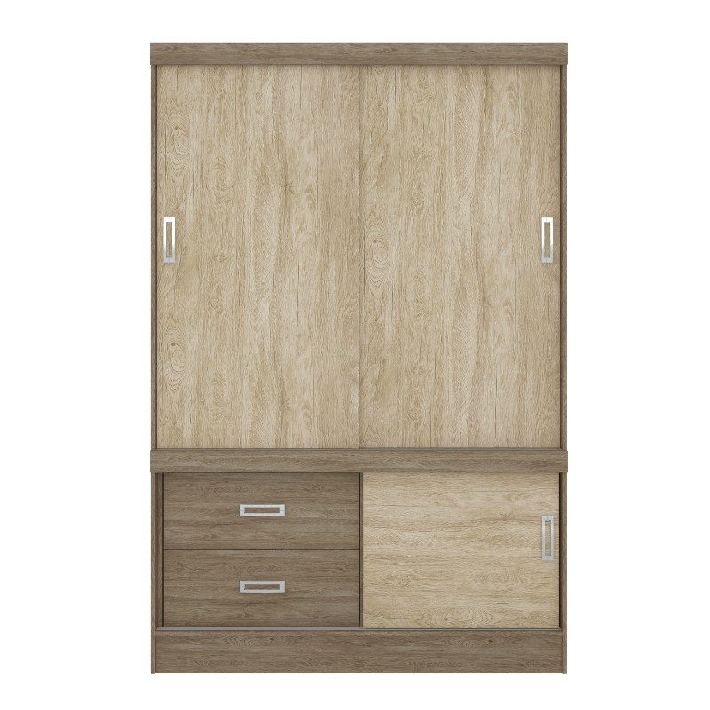 Estilo II Wardrobe 2 Drs Walnut/Vanilla PB Estilo II Wardrobe 2 Drs Walnut/Vanilla PB