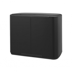 Brabantia 121463 36L Matt Black Bo Pedal Bin 10YW "O"