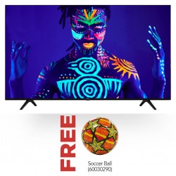 Hisense 50A6G 50'' 4K Smart TV & Free English Premier League - Soccer Ball