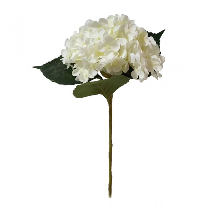 Flower Hydrangea Single Branch White