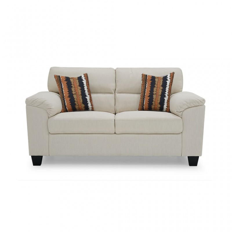 Vorino 2 Seaters Sofa Ivory Color Vorino 2 Seaters Sofa Ivory Color