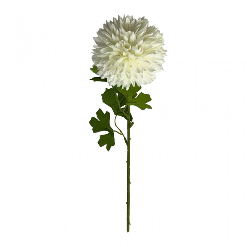 Flower Pompon Mum White