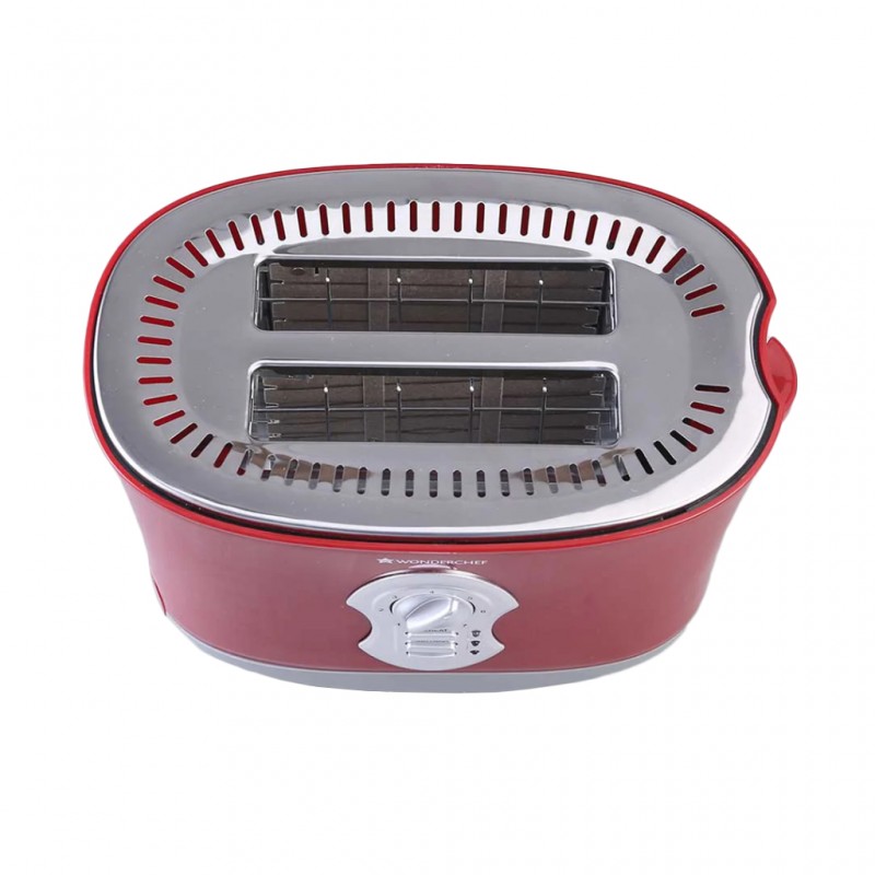 Wonderchef WON601 Crimson Edge Red Slice Toaster Plus 2YW 63153785
