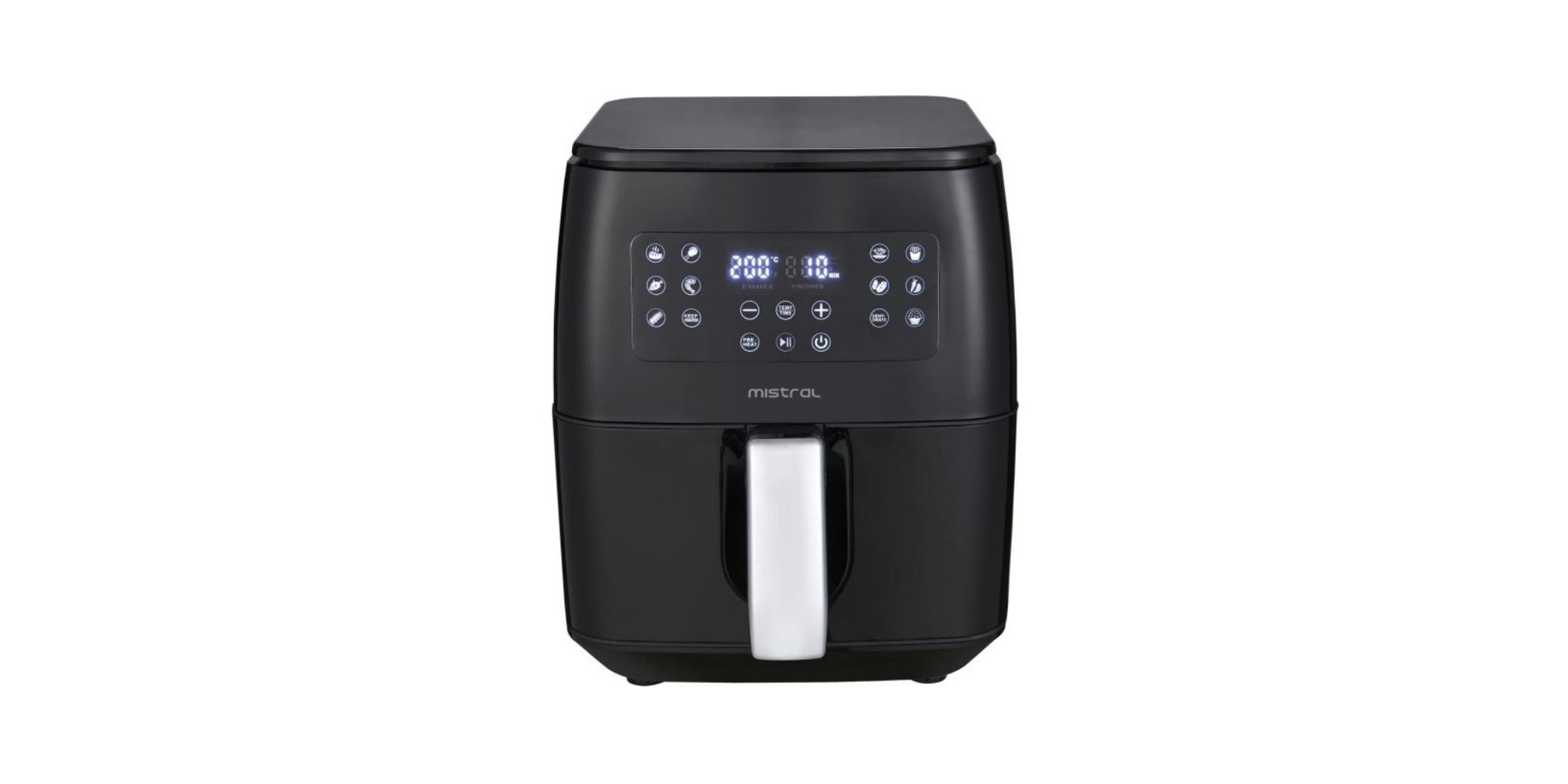 Mistral 10l digital healthy air fryer black deals
