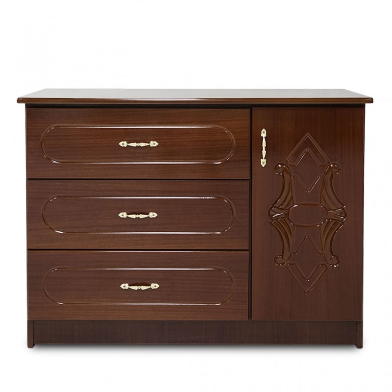 Henderson Chest of Drawers Veneer Sapele