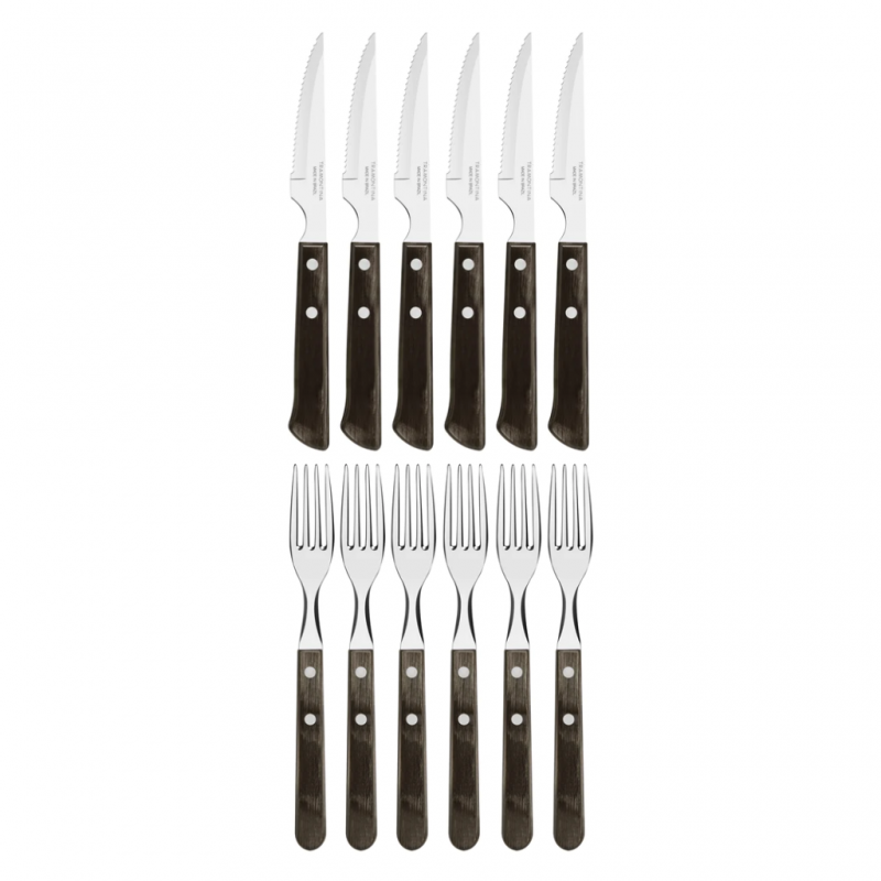 Tramontina 21199/909 Brown 12pcs Braai Set "O" Tramontina 21199/909 Brown 12pcs Braai Set "O"