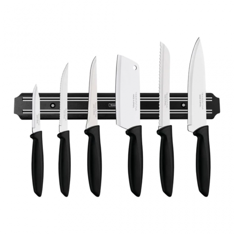 Tramontina 23498/045 7pcs Knives Set - Magnetic Knife Holder "O" Tramontina 23498/045 7pcs Knives Set - Magnetic Knife Holder "O"