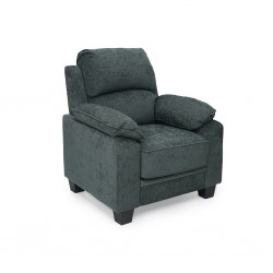 Sammy Accent Chair Sorrento Pewter Fabric