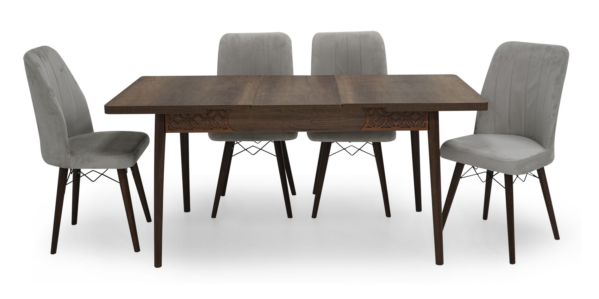 Azra Table+6 chairs (Extendable) 80 x170