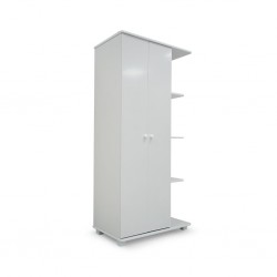 Estrela 2 Doors Wardrobe White Color