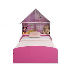 Casinha Bed 90x190 cm Pink Color