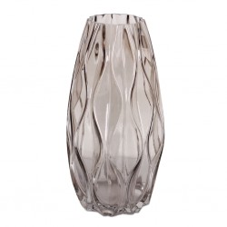 Vase Glass W10xD7.6xH26.5 cm