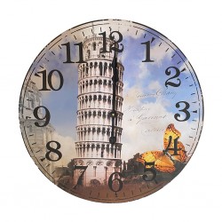 Formosa Wall Clock Wooden 60 cm