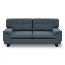 Albie 3 Seater Sofa Grey Ash Fabric
