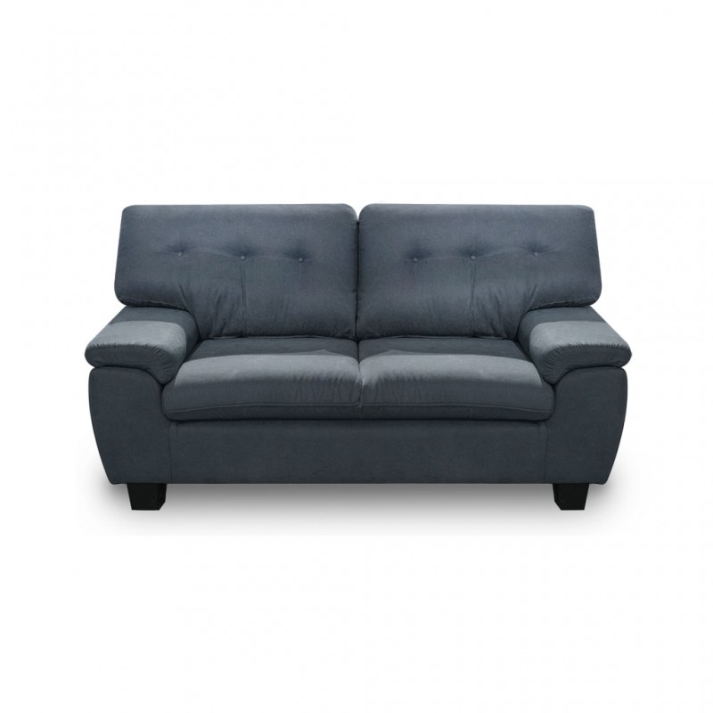 Albie 2 Seater Sofa Grey Ash Fabric