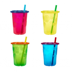 First Years Take & Toss 10oz Straw Cups 4Pk Y1157