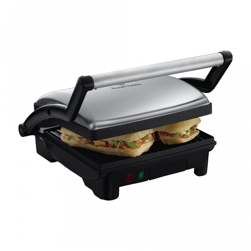 Onzuiver Denk vooruit demonstratie Russell Hobbs 17888-56 Cook@Home 3-in-1 Panini Maker, Grill & Griddle 2YW  "O"