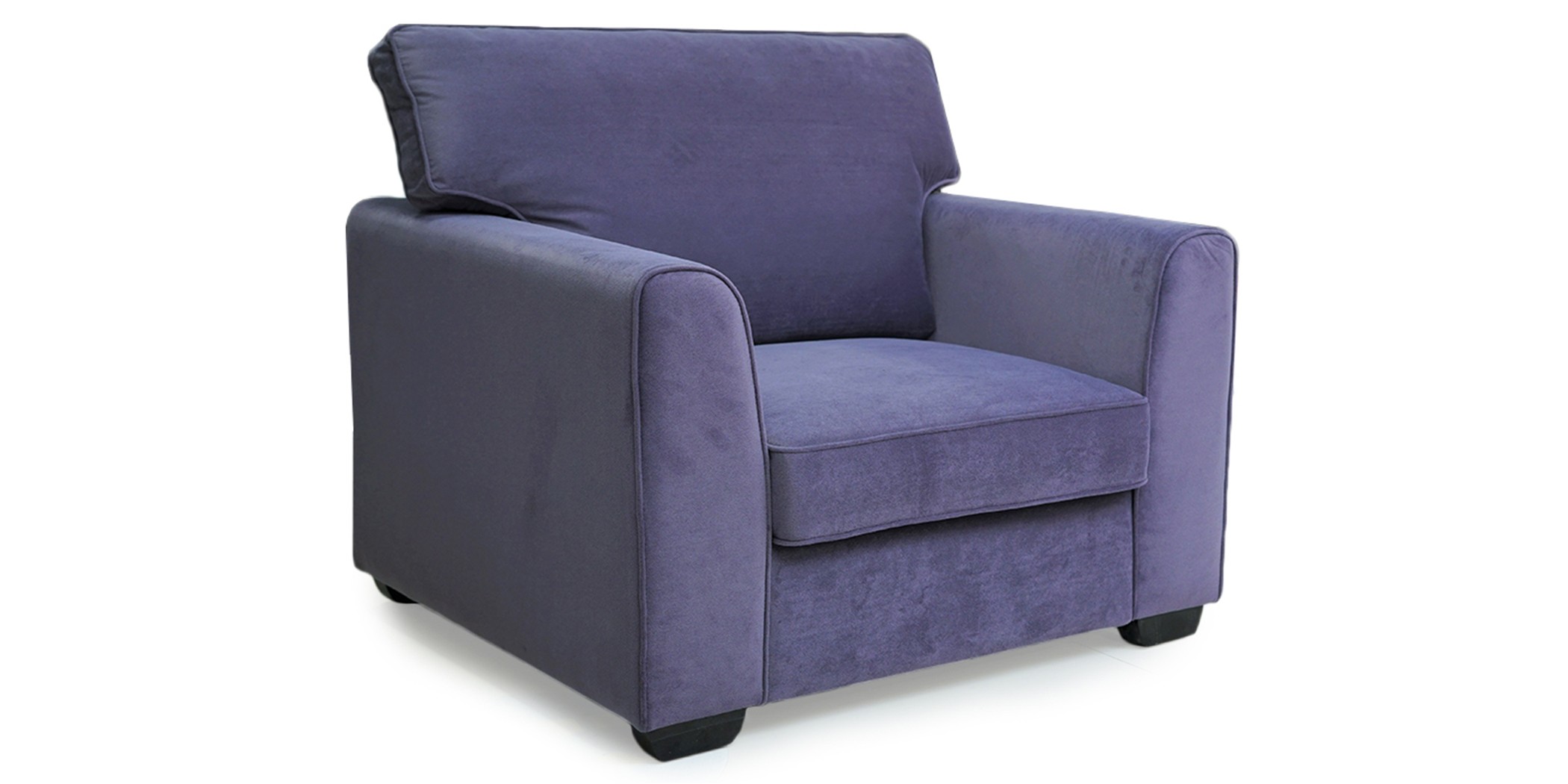 Verona Sofa 3+2+1 Purple Fabric