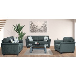 Alicia Sofa 3+2+1 Sorrento Pewter